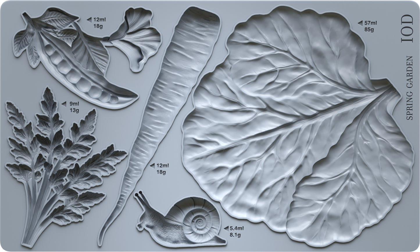 Spring Garden - IOD Mould 10x6 - 2026 Spring