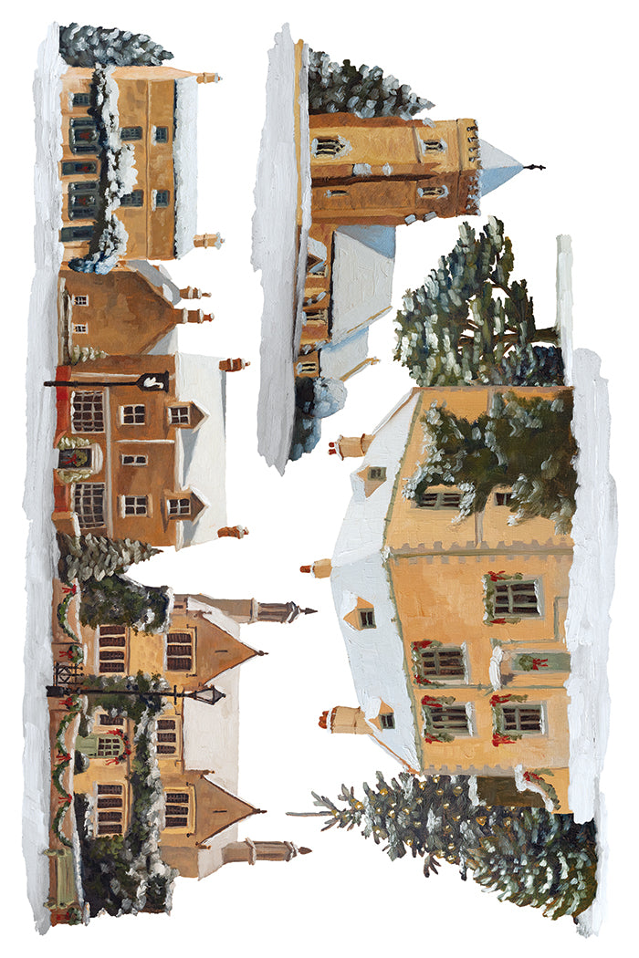 A Cotswold Christmas - IOD Transfers 8x12 - 2026 Winter Limited Edition