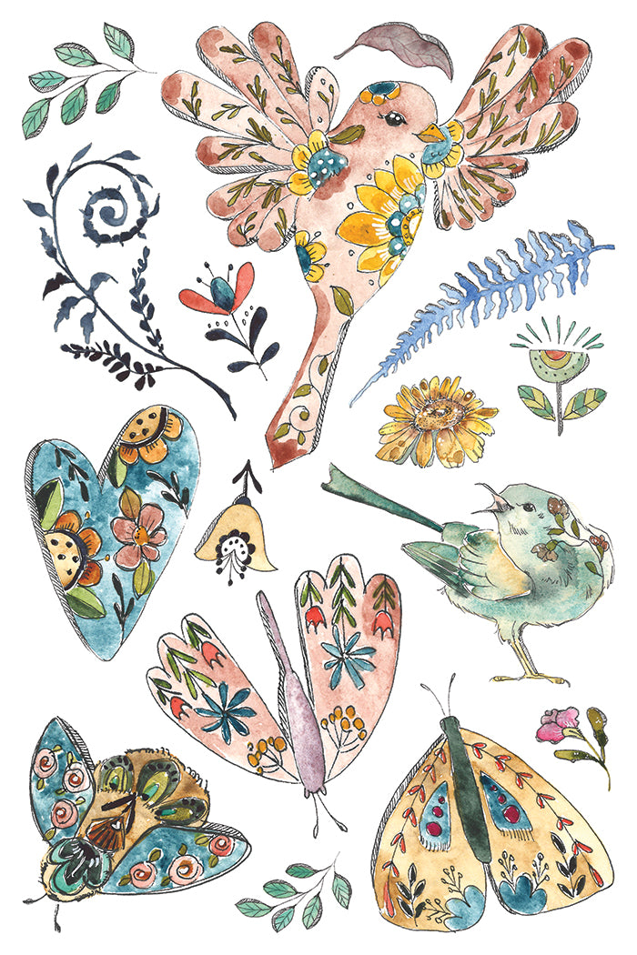 Fern Fables - IOD Transfers 8x12 - 2026 Summer