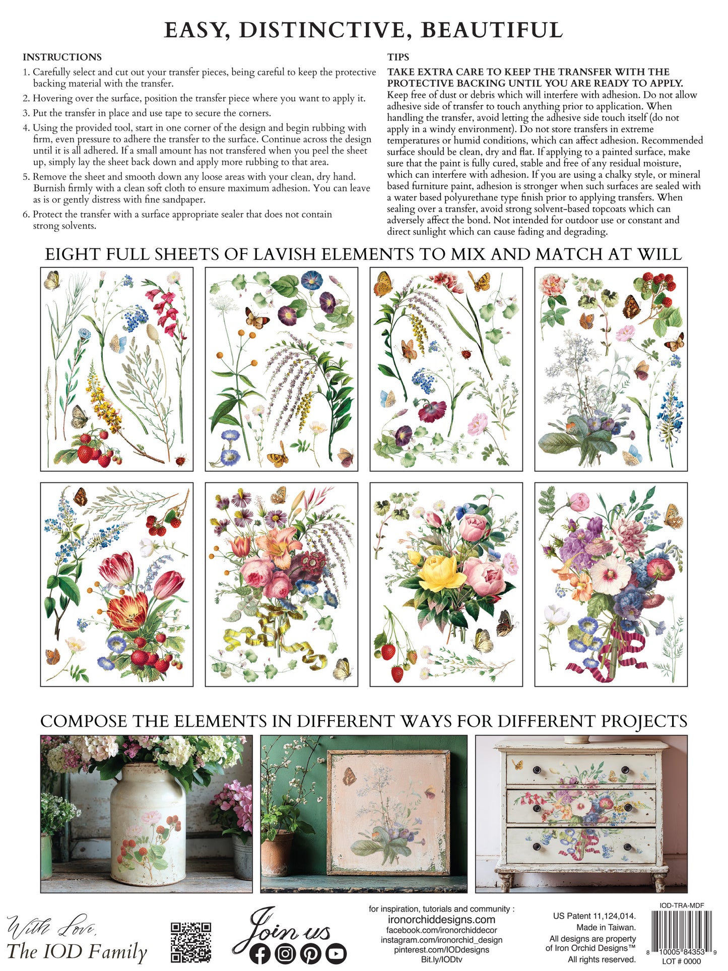 Marcha des Fleurs - IOD Transfers 12x16 - 2026 Summer