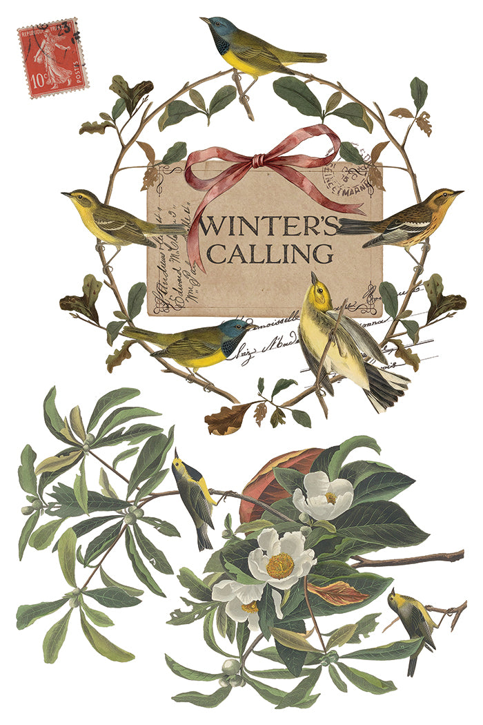 Winter's Calling - IOD Transfers 8x12 - 2026 Winter Limited Edition
