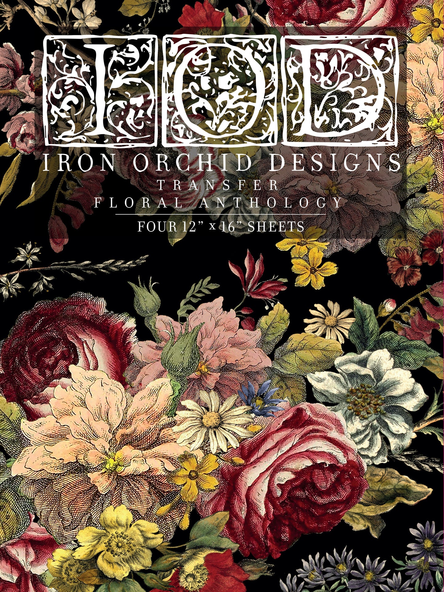 Floral Anthology - IOD Transfer