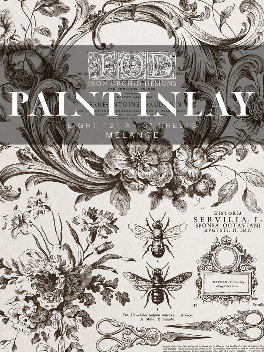 Melange - IOD Paint Inlay - Limited Edition