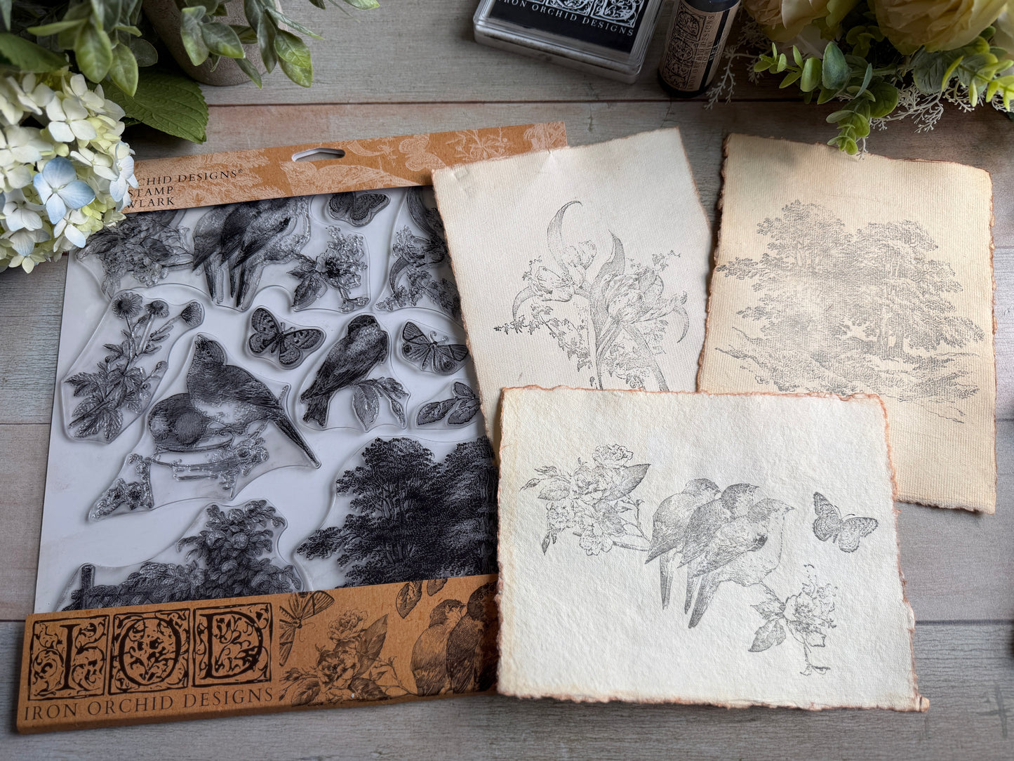 Meadowlark - IOD Stamp 12x12  - 2026 Spring