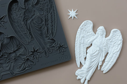 Silent Night- IOD Mould 6 x 10 - Winter 2026 Limited Edition