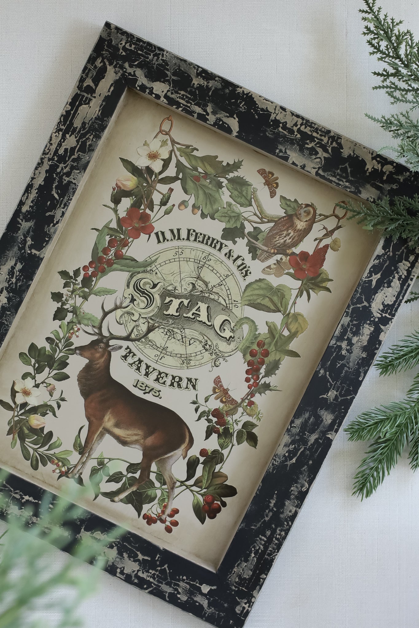 Stag Tavern - IOD Transfers 8x12 - 2026 Winter Limited Edition