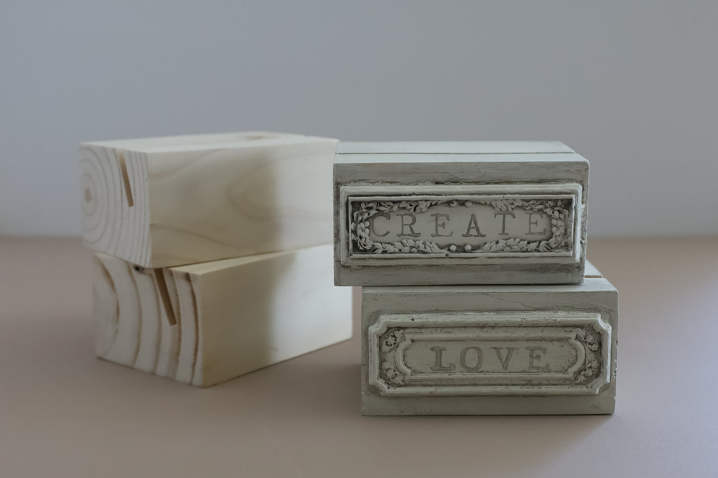 Wood Block Stands - IOD Accessories - Winter 2026